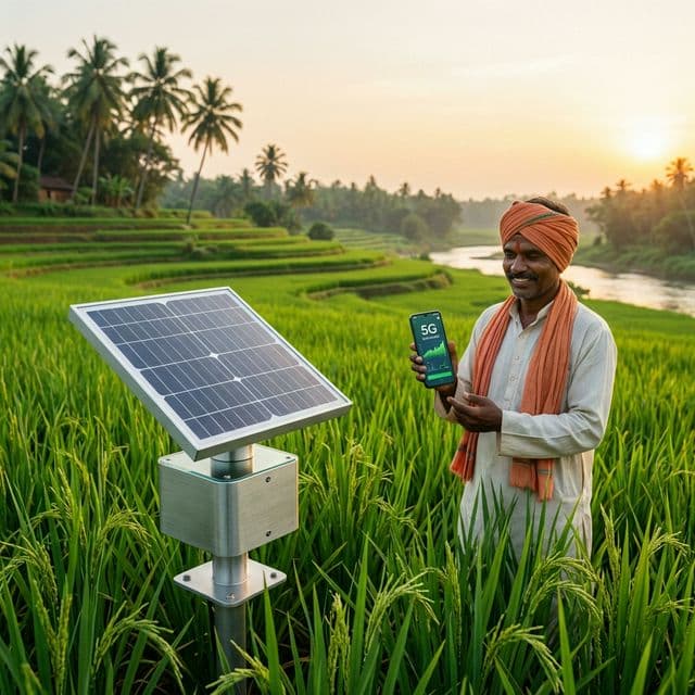 Smart IoT Farming: Connecting Your Field to Your Phone