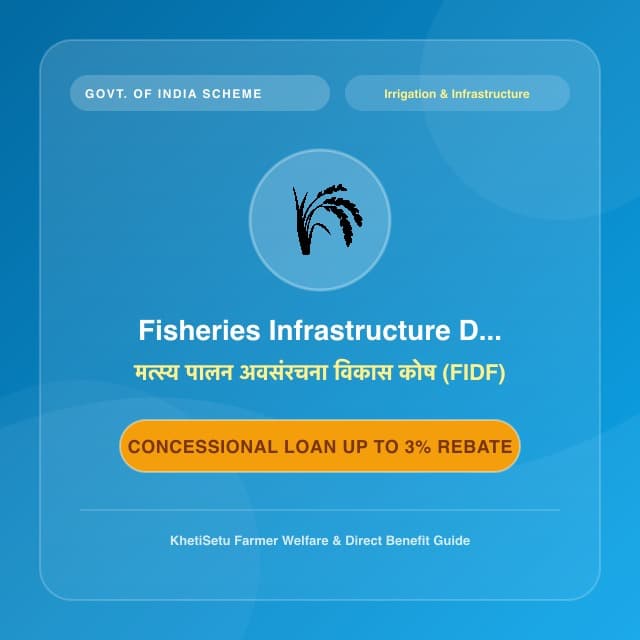 Fisheries Infrastructure Development Fund (FIDF) Scheme