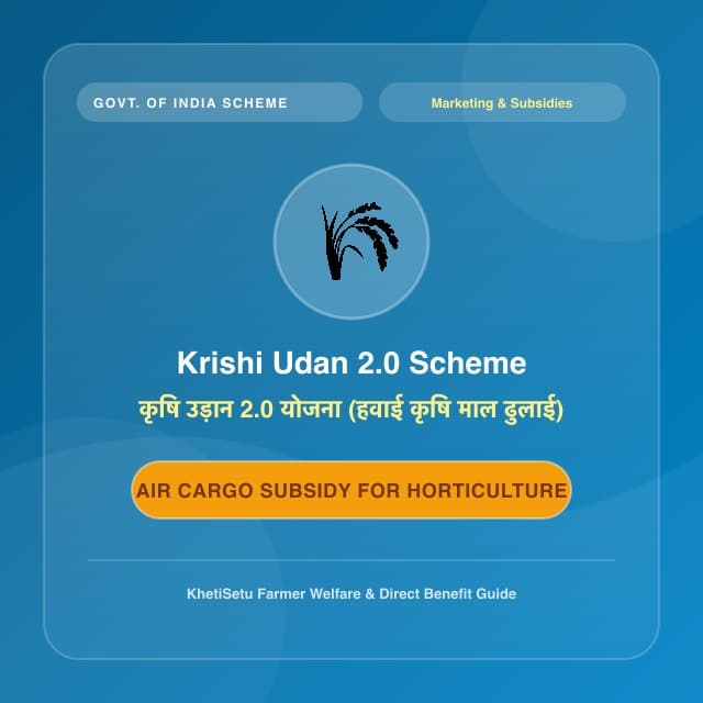 Krishi Udan 2.0 Scheme